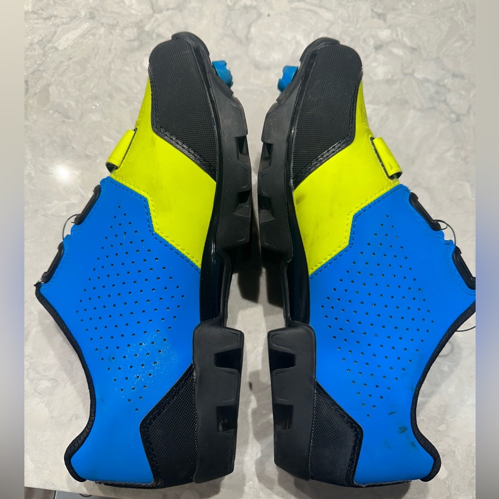 Black and Yellow Sneakers